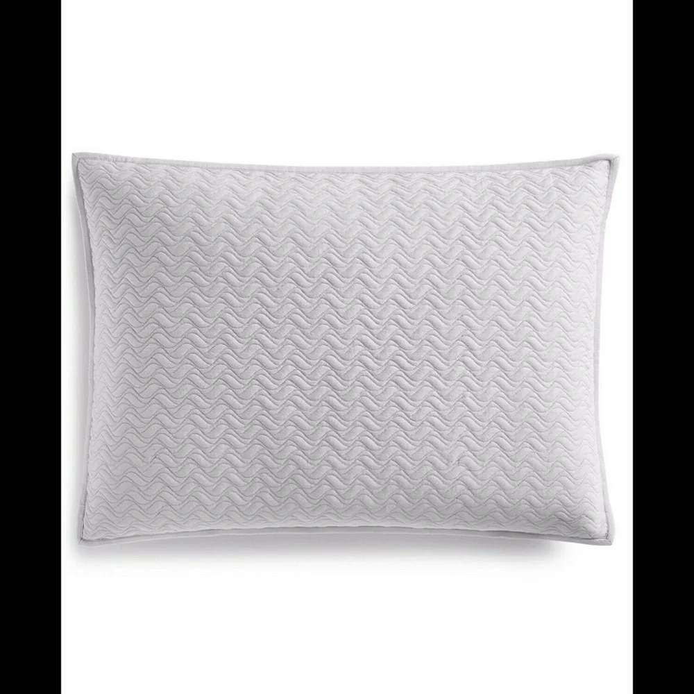 NIB Hotel Collection Impressions‎ Quilted (1) King Sham Pillow Case